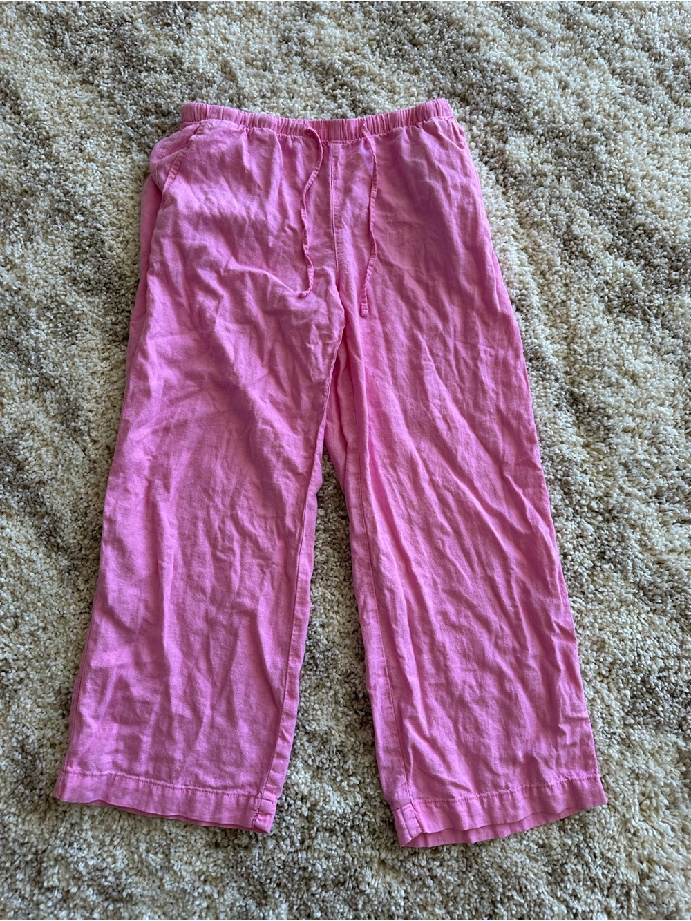 GAP Pink Drawstring Pants